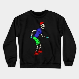 Skating skeleton Crewneck Sweatshirt